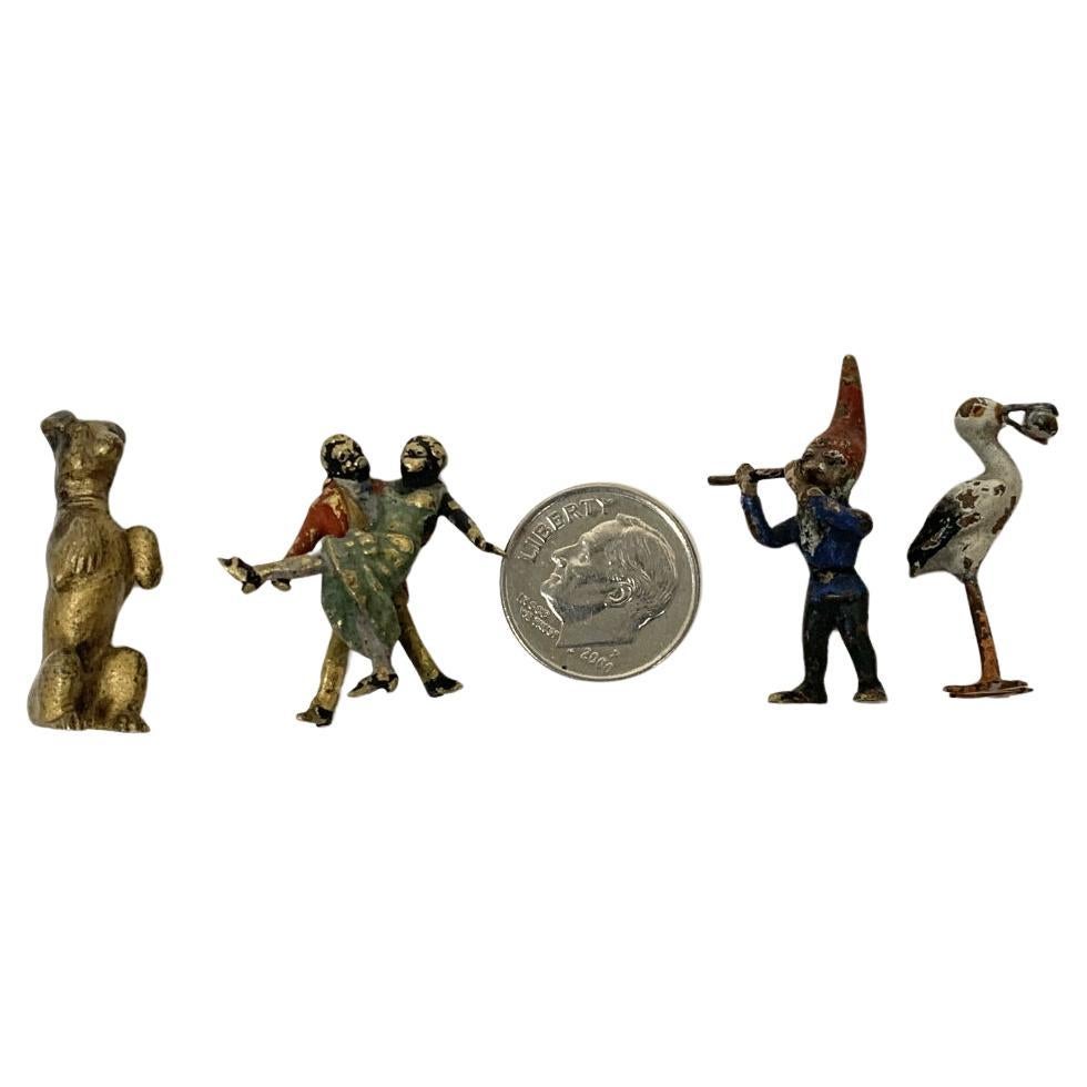 Victorien Groupe de figurines miniatures en bronze de Vienna en vente
