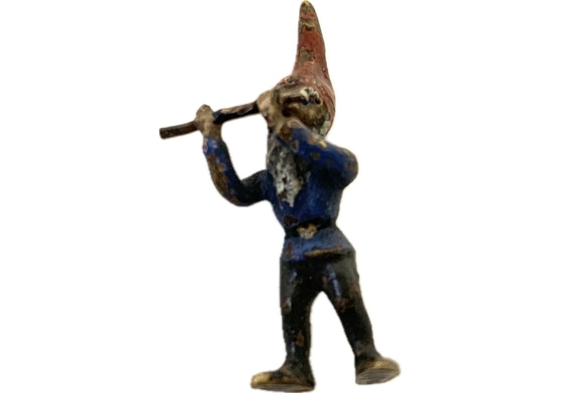 Peint à la main Groupe de figurines miniatures en bronze de Vienna en vente