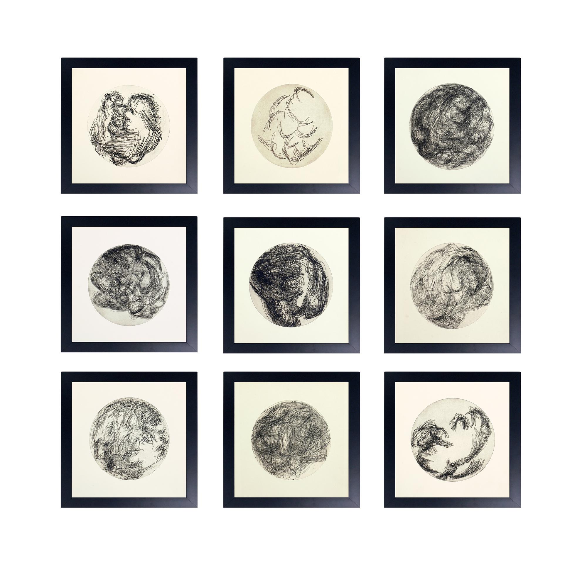 Group of Modernist Black and White Lithographs by Ana Rosa de Ycaza
