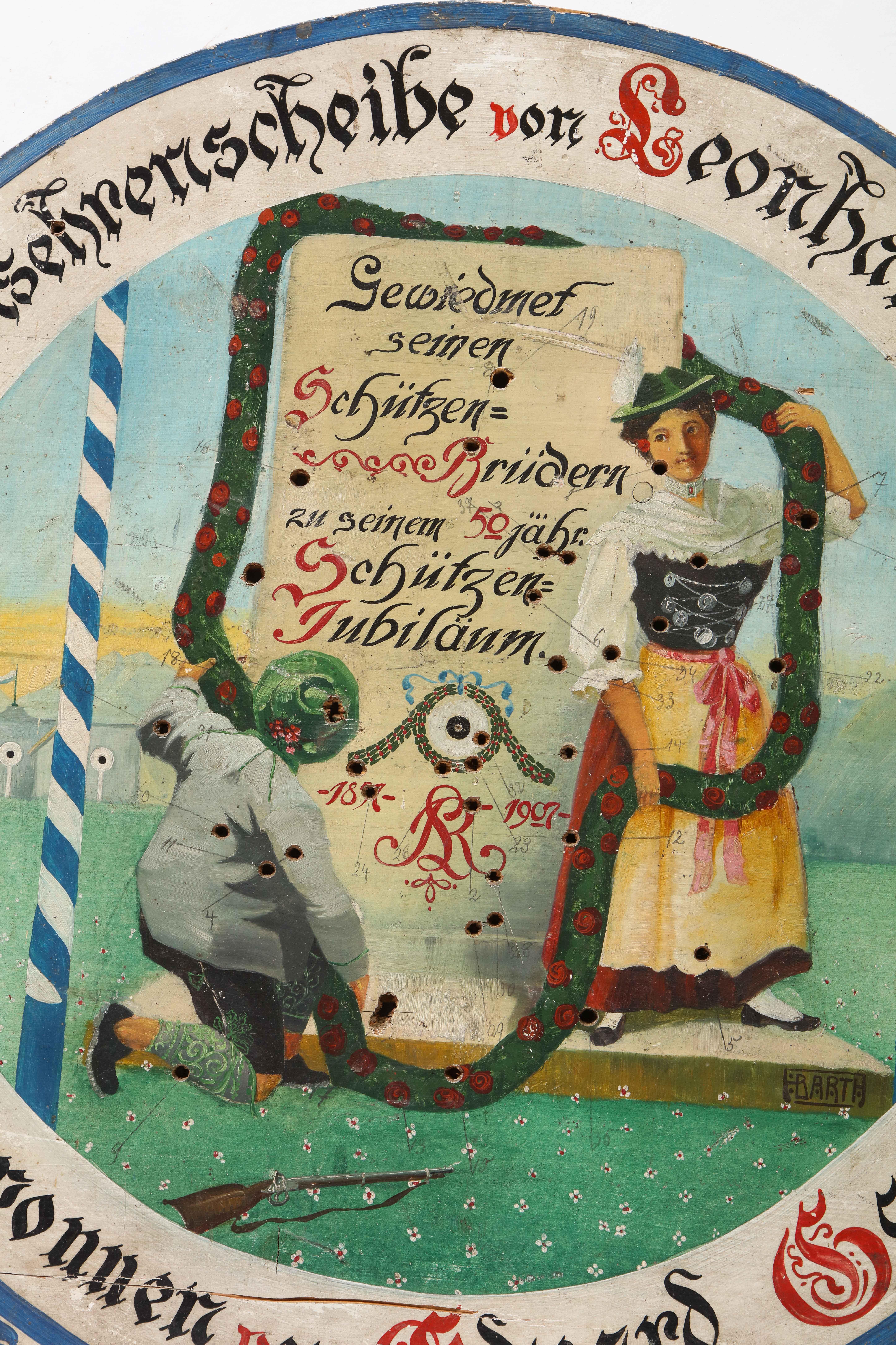 Group of Nine Assorted Trade Boards and Signs, Probably Austrian, 20th Century 11