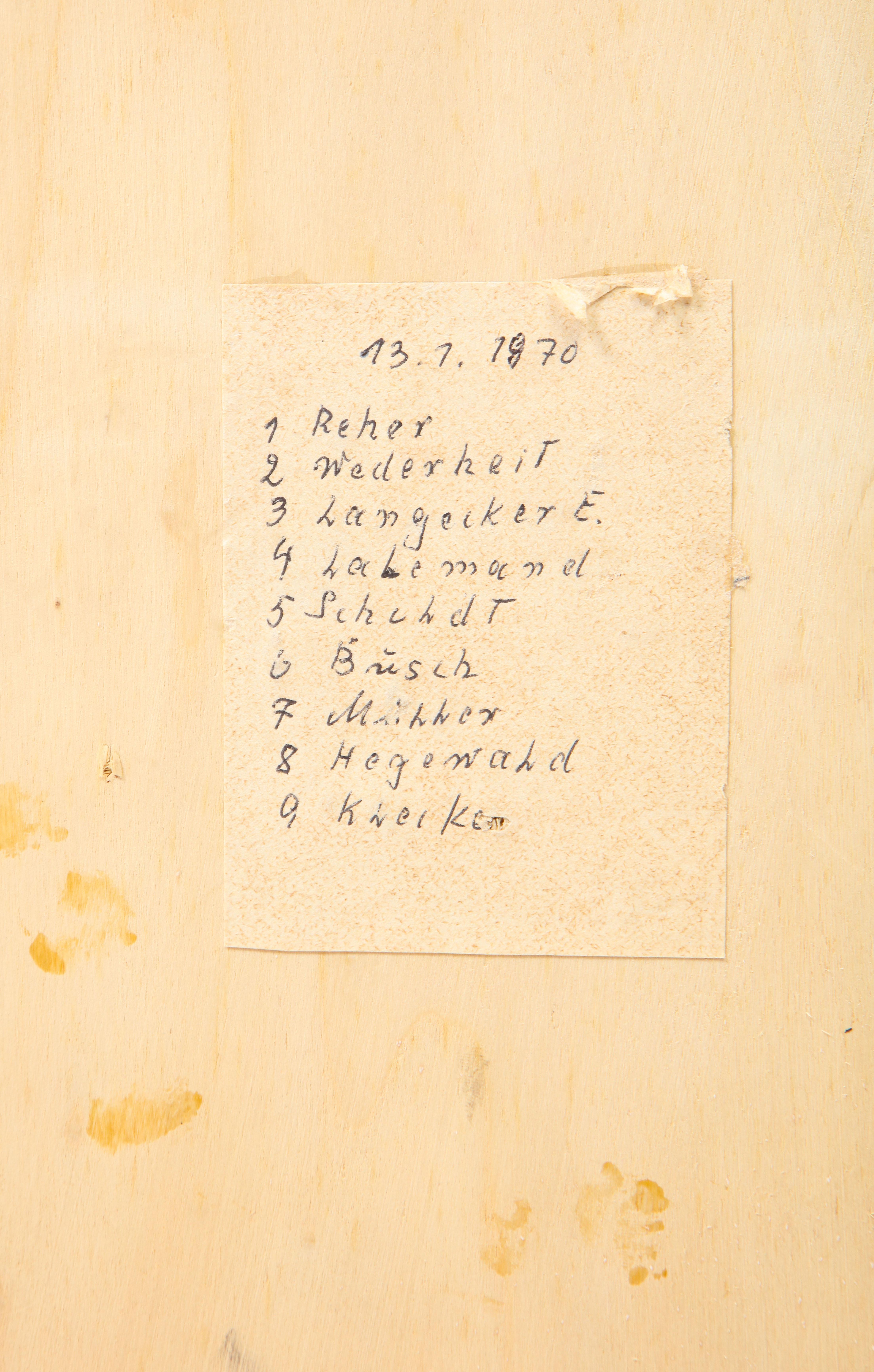 Group of Nine Assorted Trade Boards and Signs, Probably Austrian, 20th Century 3