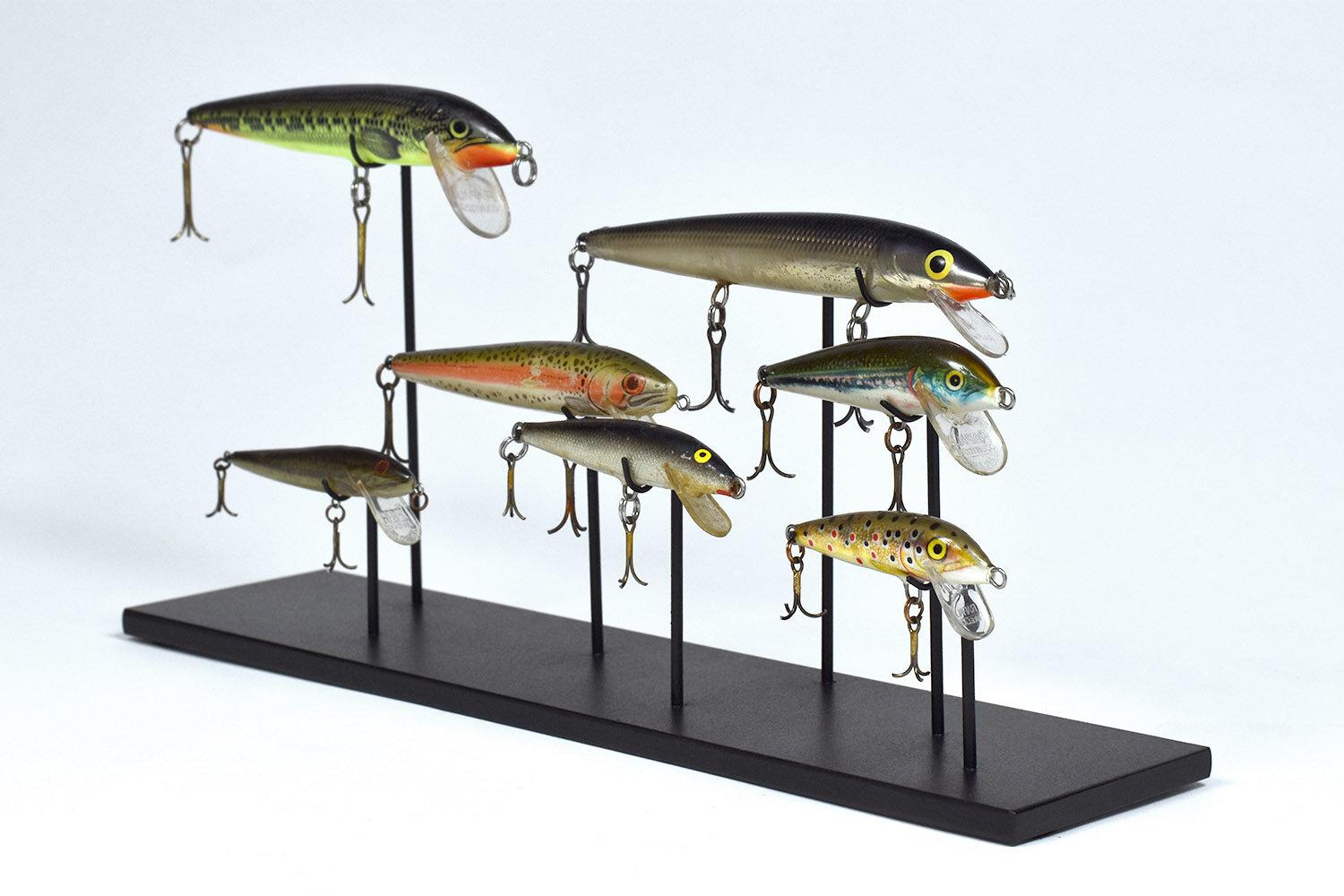 Other Group of Seven Freshwater Fishing Lures Collected from Lake Tahoe California