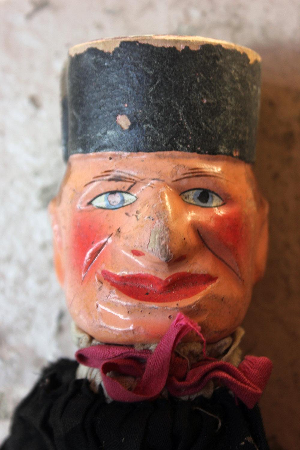 antique punch and judy puppets