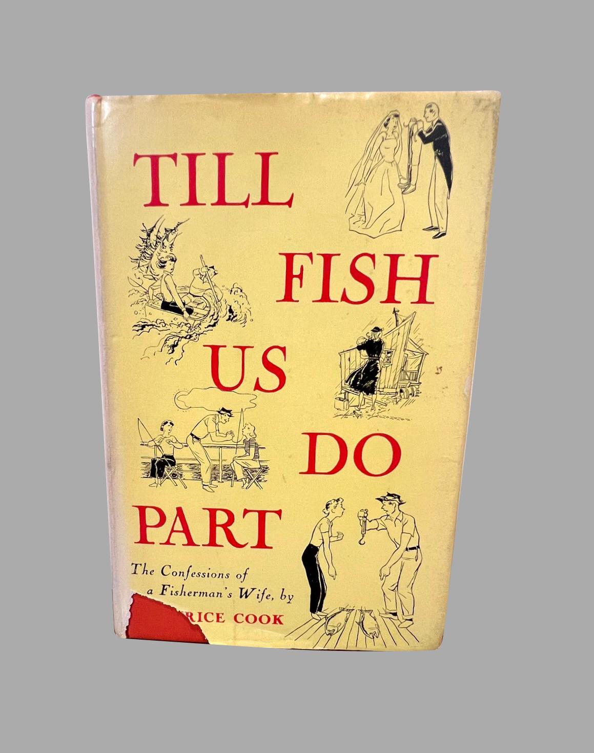 Gruppo di sette libri d'epoca sulla pesca in vendita 1