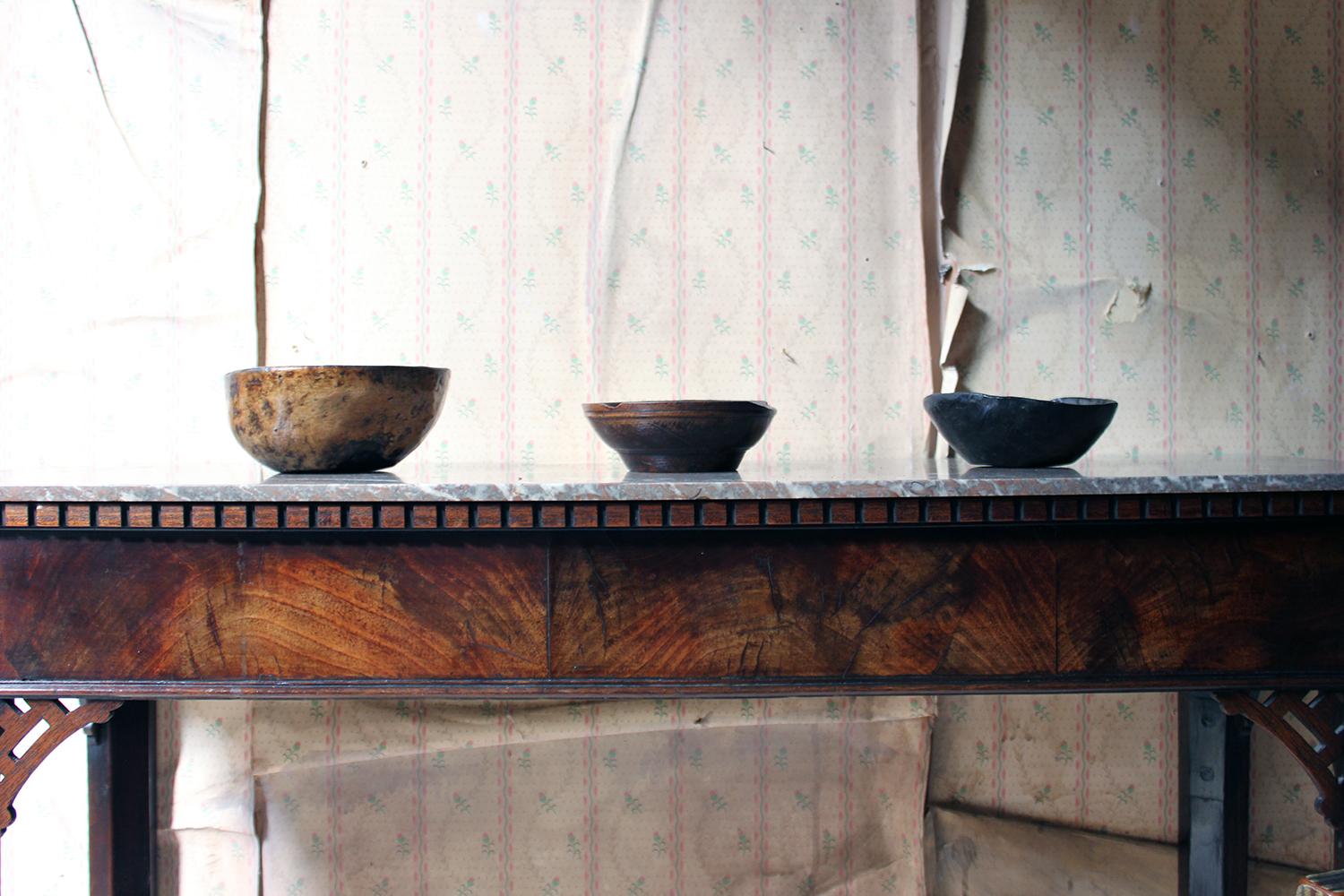 Group of Three 19th Century Treen Bowls 12