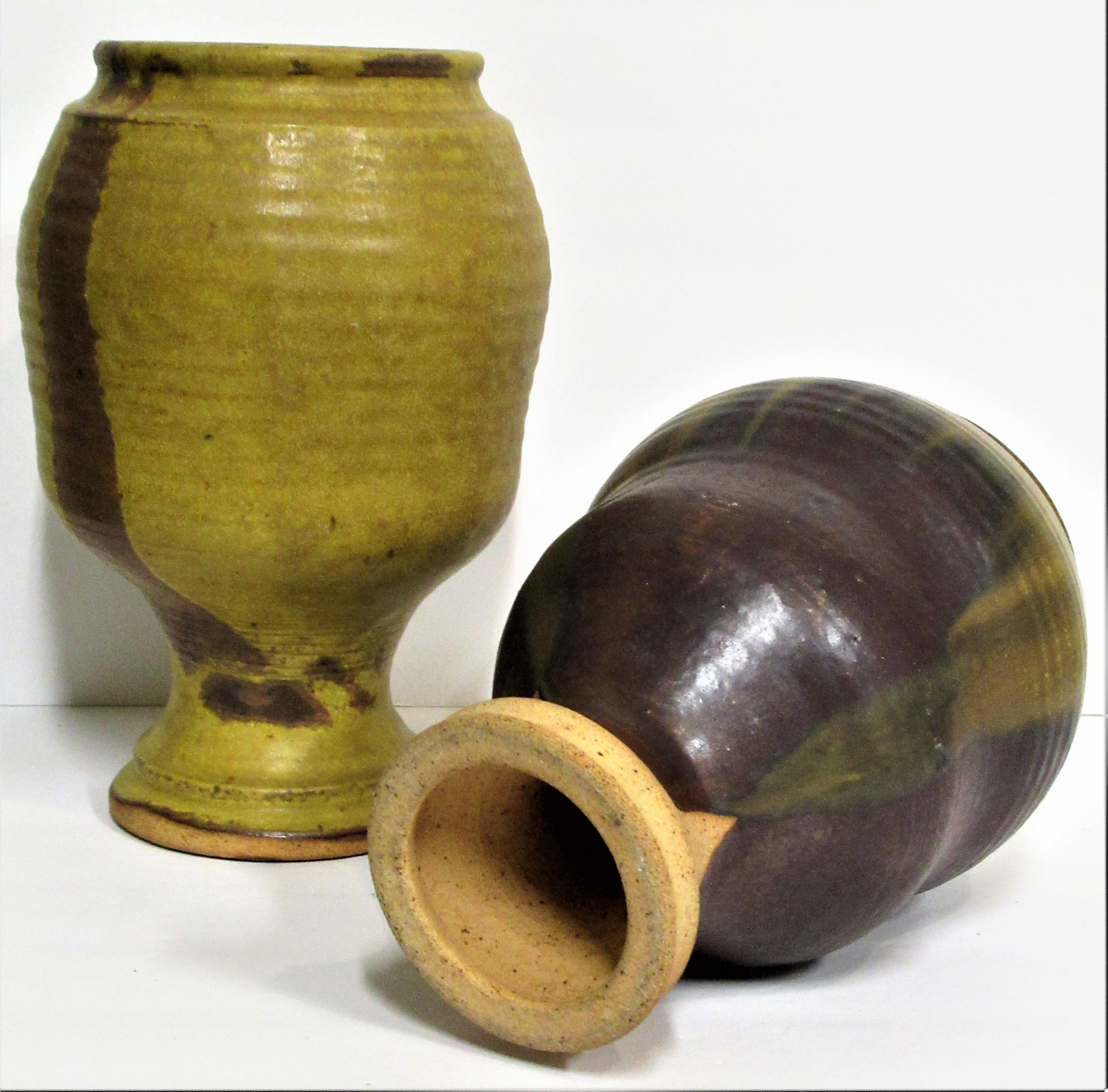 20th Century 1960's Alfred University Ceramic Vases