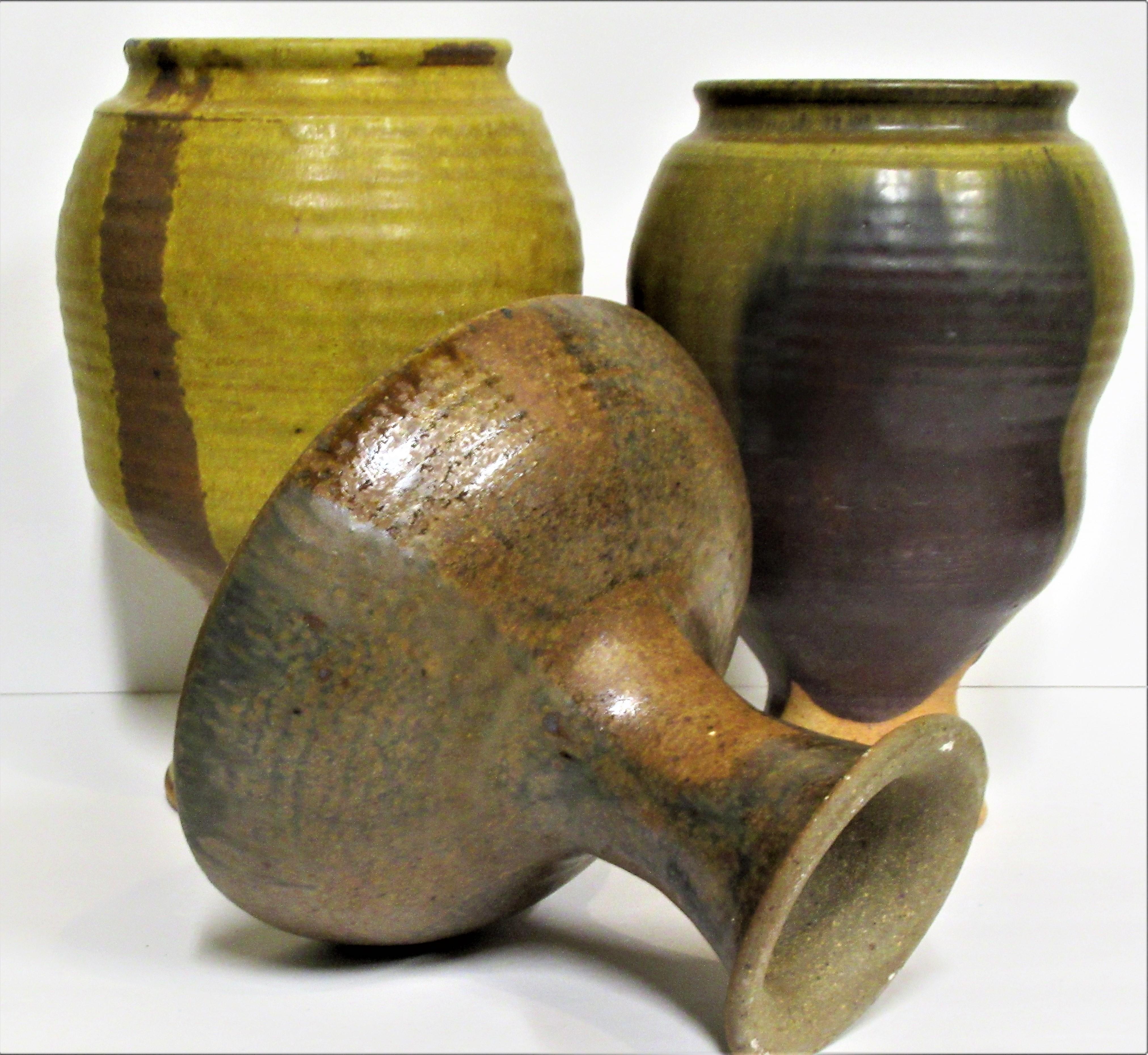 1960's Alfred University Ceramic Vases 5