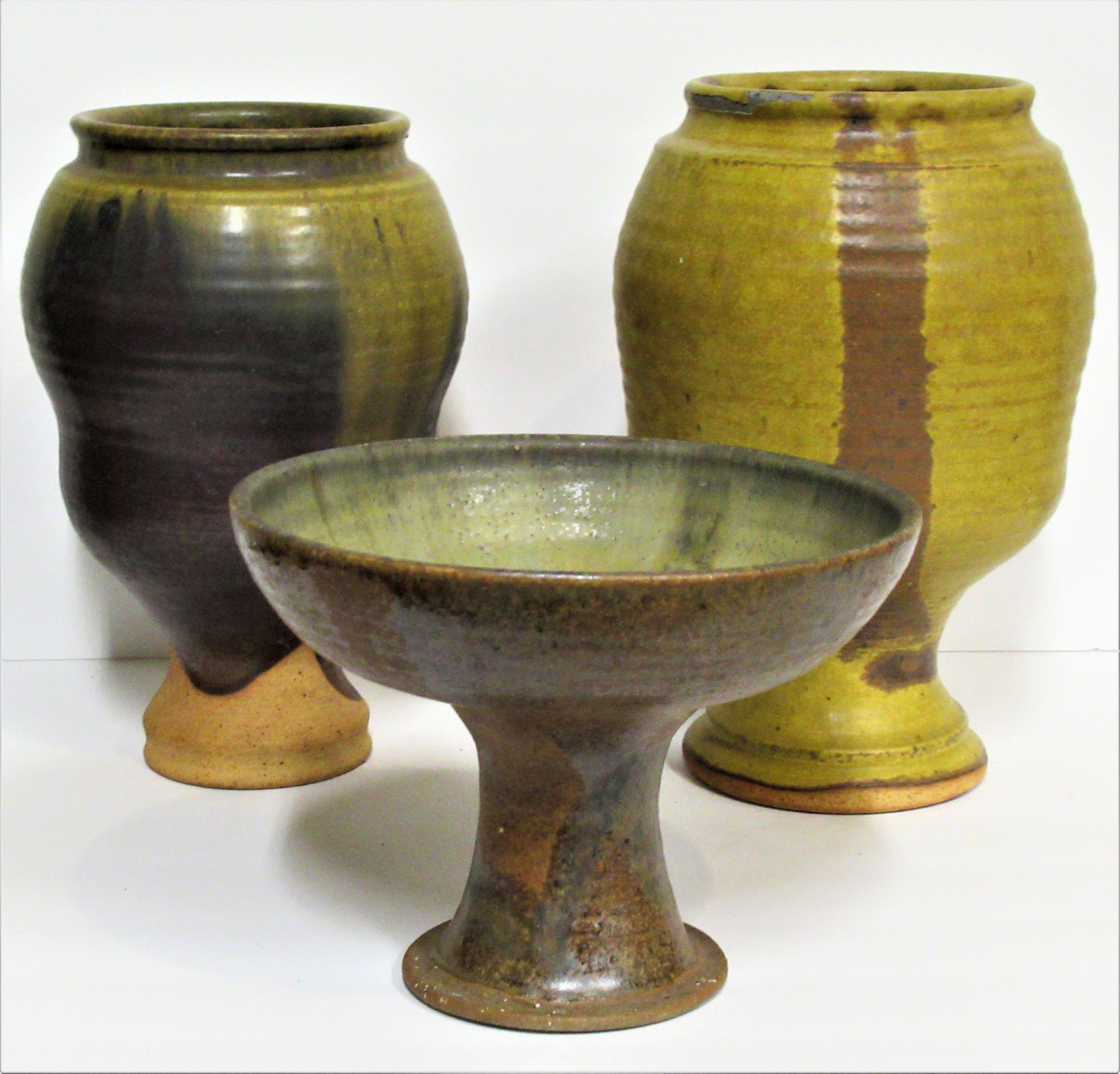 1960's Alfred University Ceramic Vases 6