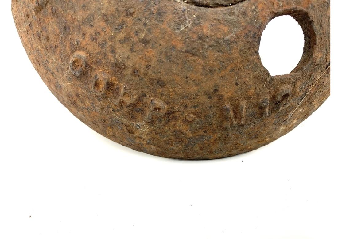 20th Century Group of Three Nautical Mushroom Anchors For Sale