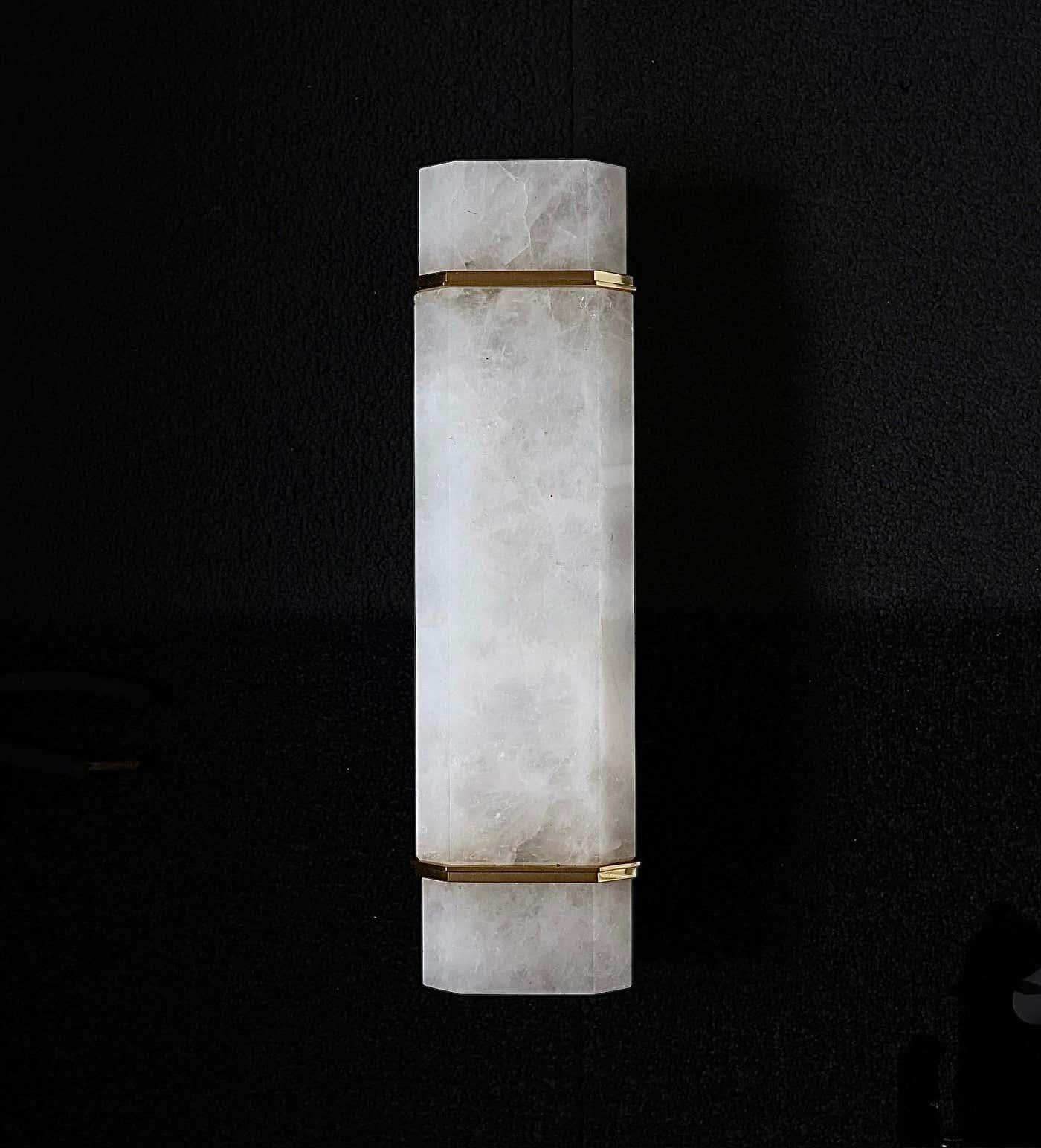 Group of Three WHN18 Rock Crystal Sconces By Phoenix en Nuevo estado para la venta en New York, NY