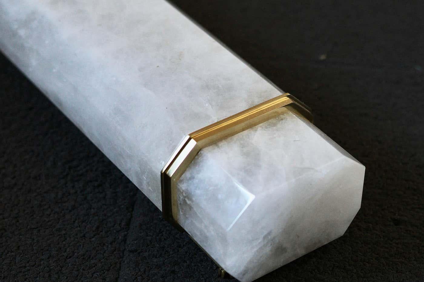 Group of Three WHN18 Rock Crystal Sconces By Phoenix Siglo XXI y contemporáneo en venta