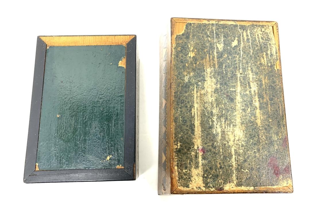 Grupo De Cajas De Mesa Victorianas De Tunbridge Ware en venta 7