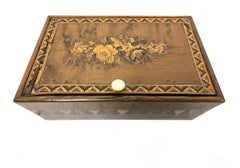 Group Of Tunbridge Ware Victorian Table Top Boxes