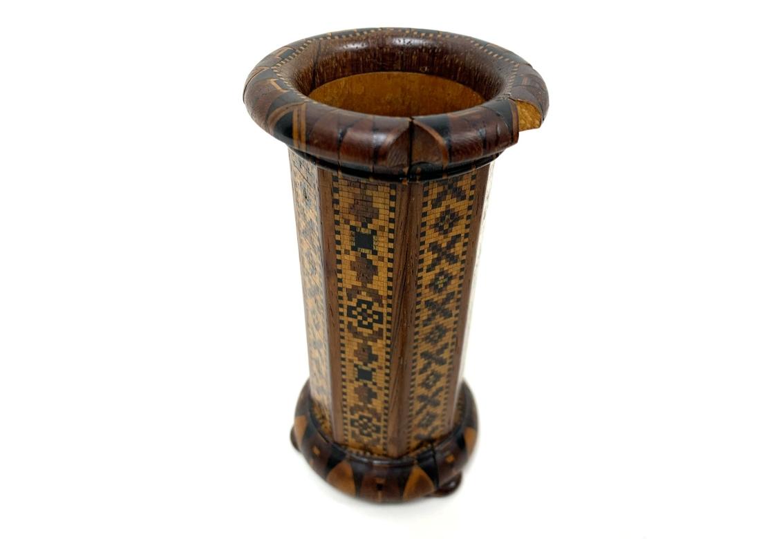 Grupo De Cajas De Mesa Victorianas De Tunbridge Ware Victoriano en venta