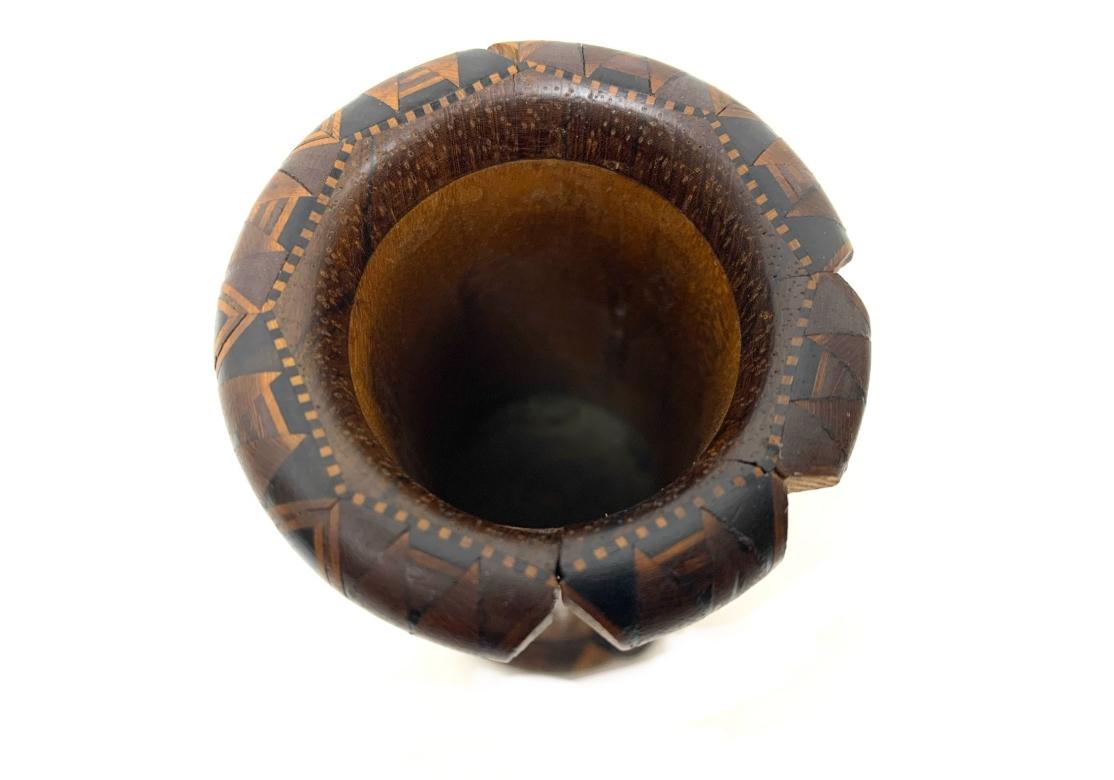 Grupo De Cajas De Mesa Victorianas De Tunbridge Ware Incrustación en venta