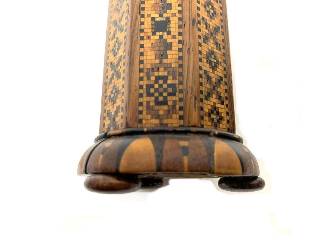 Grupo De Cajas De Mesa Victorianas De Tunbridge Ware en Desgastado estado para la venta en Bridgeport, CT