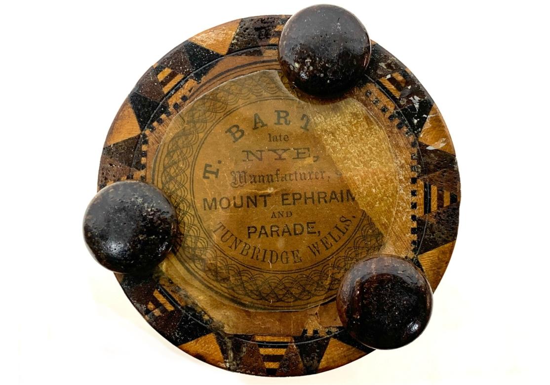 Grupo De Cajas De Mesa Victorianas De Tunbridge Ware en venta 1