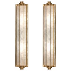 Lumiere Rock Crystal Sconces by Phoenix