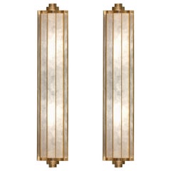 Lumiere Rock Crystal Sconces by Phoenix 