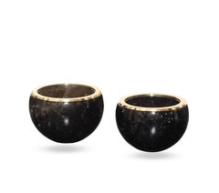 Group of Two Rock Crystal Bowls by Phoenix