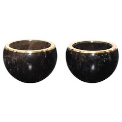 Group of Two Rock Crystal Bowls by Phoenix