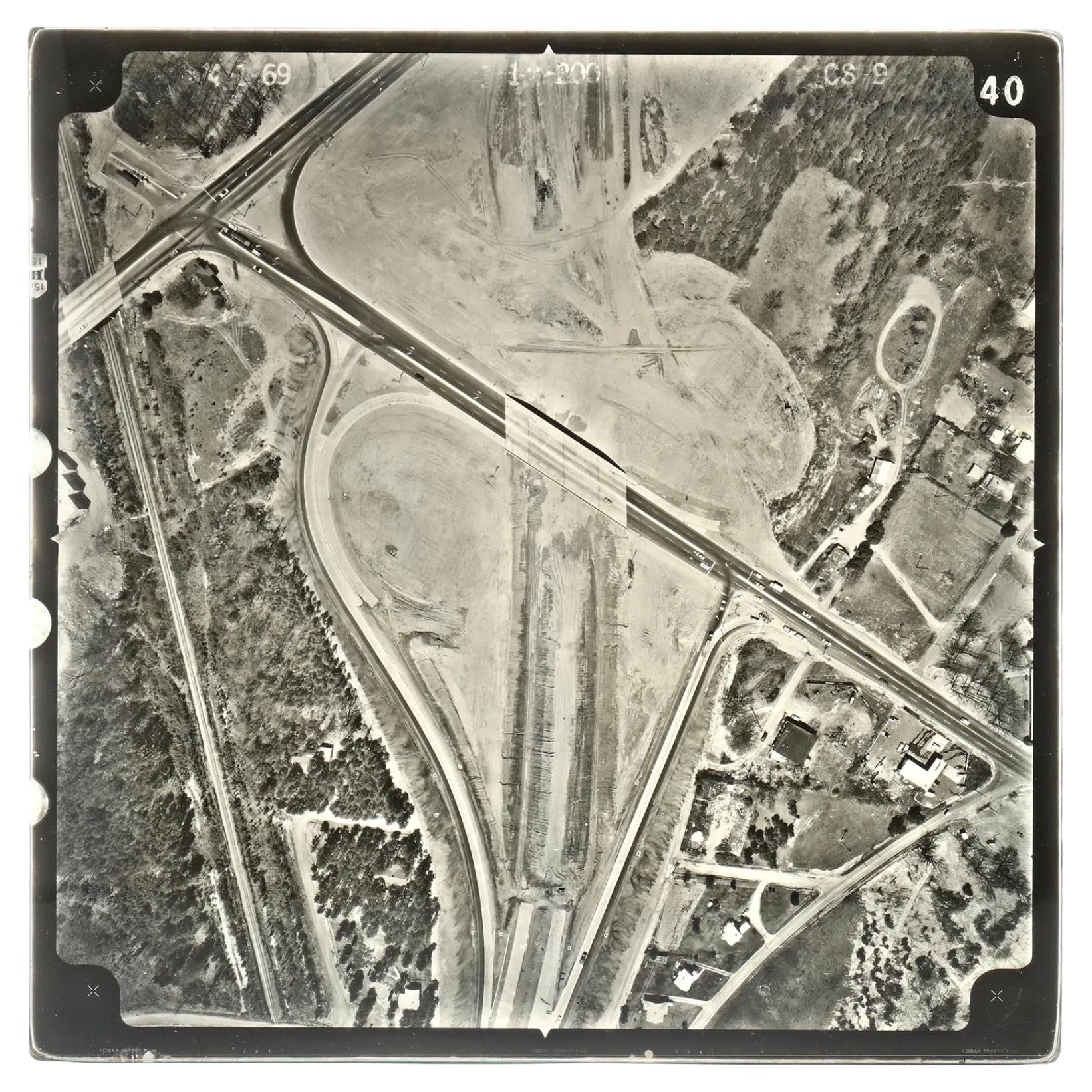 Gruppe von Vintage NC State Highway Commission Glasplattennegative (Satz von 39) im Angebot