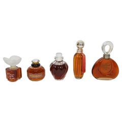 Group of Vintage Perfume Display Bottles