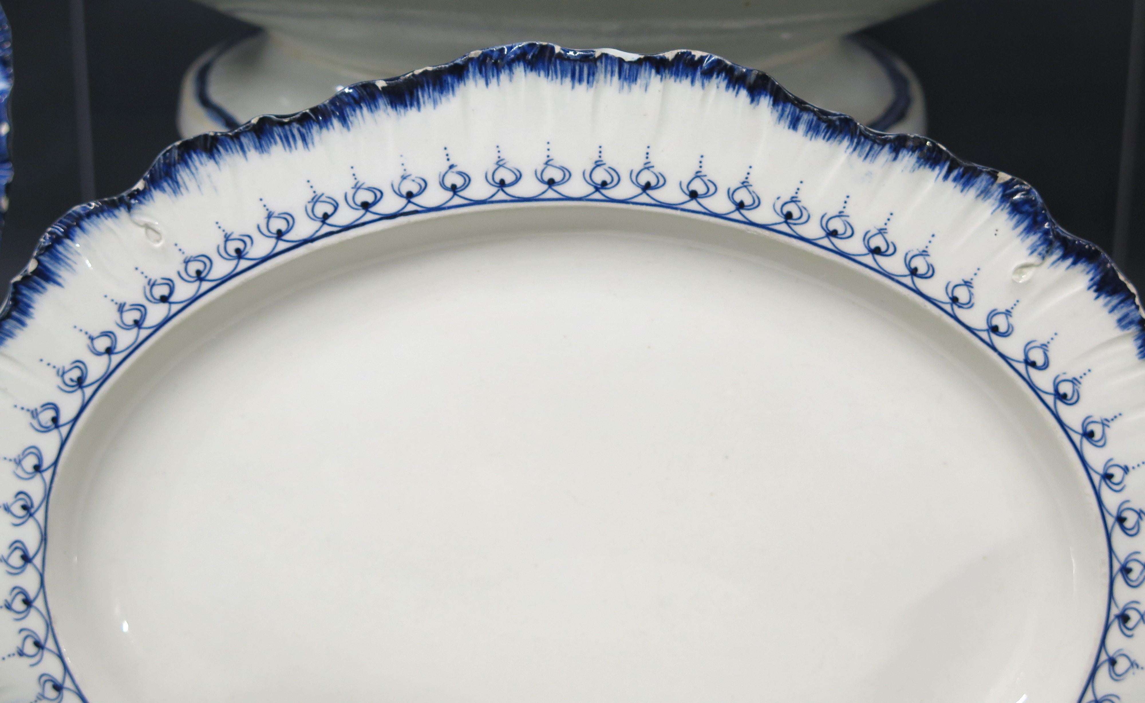 Group of Wedgwood Feather Edge Creamware / Pearlware For Sale 5