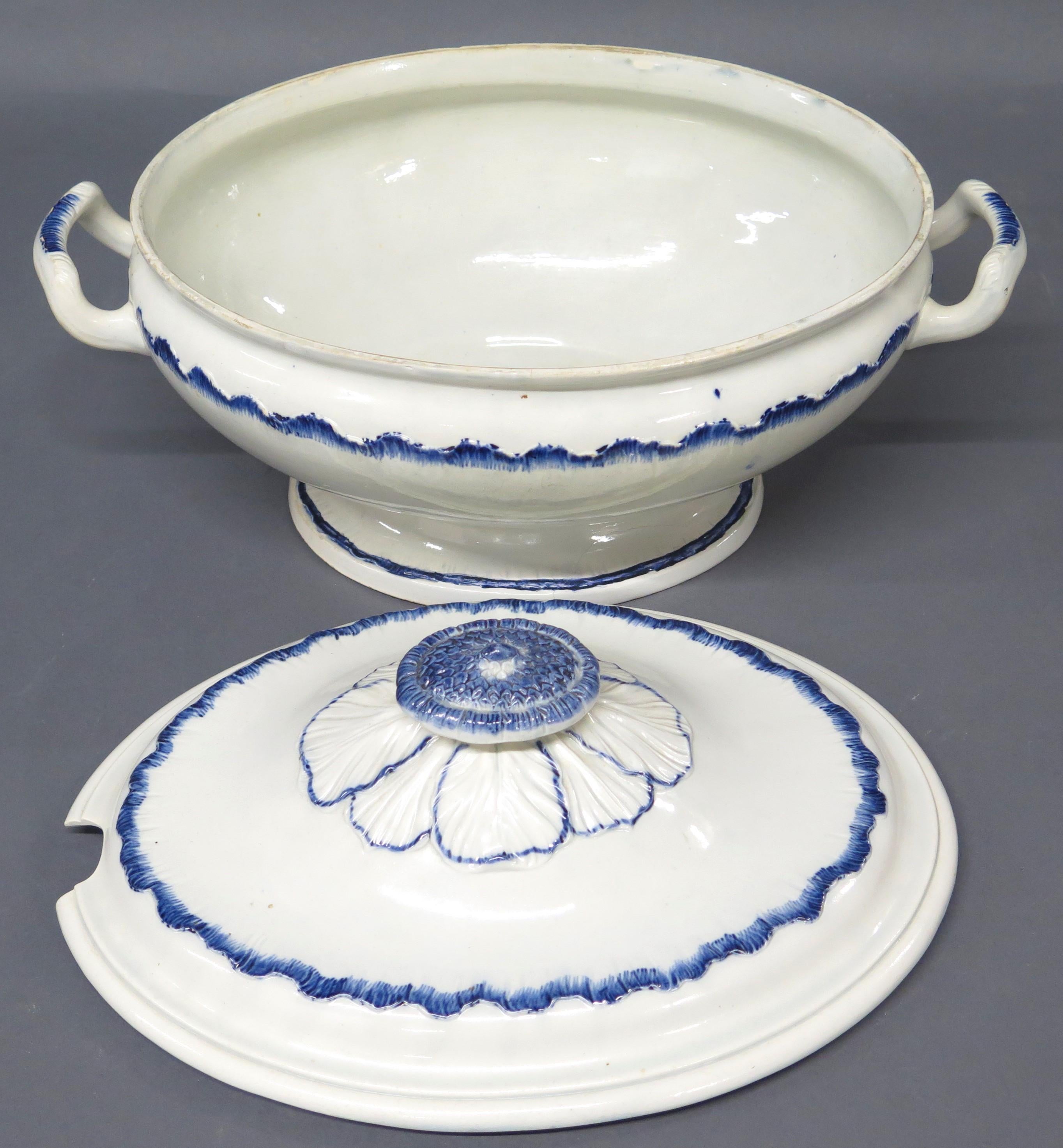 Group of Wedgwood Feather Edge Creamware / Pearlware For Sale 6