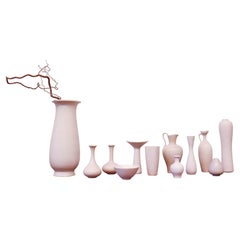 Group of White Ceramics by Nylund & Stålhane - Rörstrand - Midcentury Modern