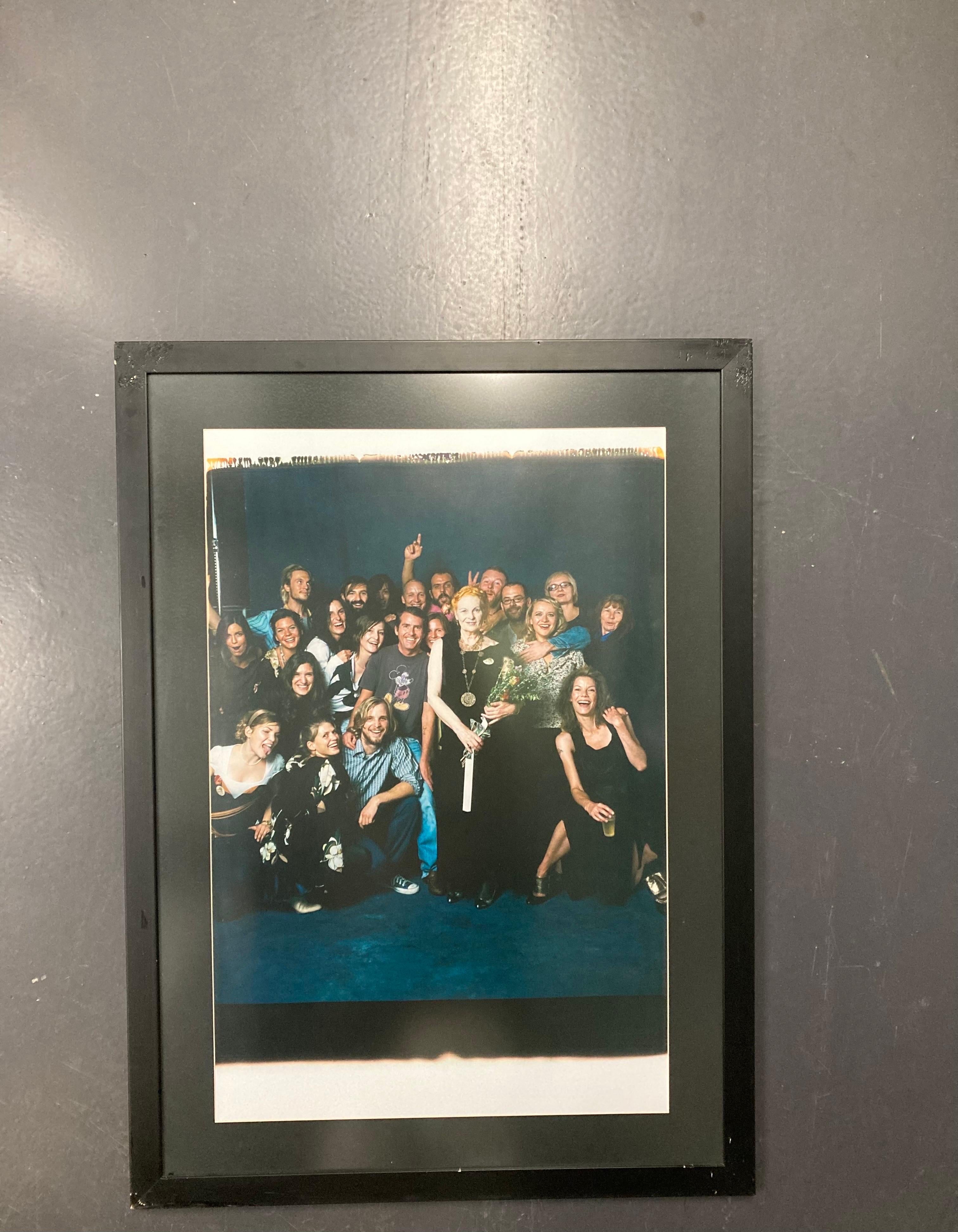Britannico Fotografia di gruppo per Vivienne Westwood Large Format Polaroid Photo, 2008 in vendita