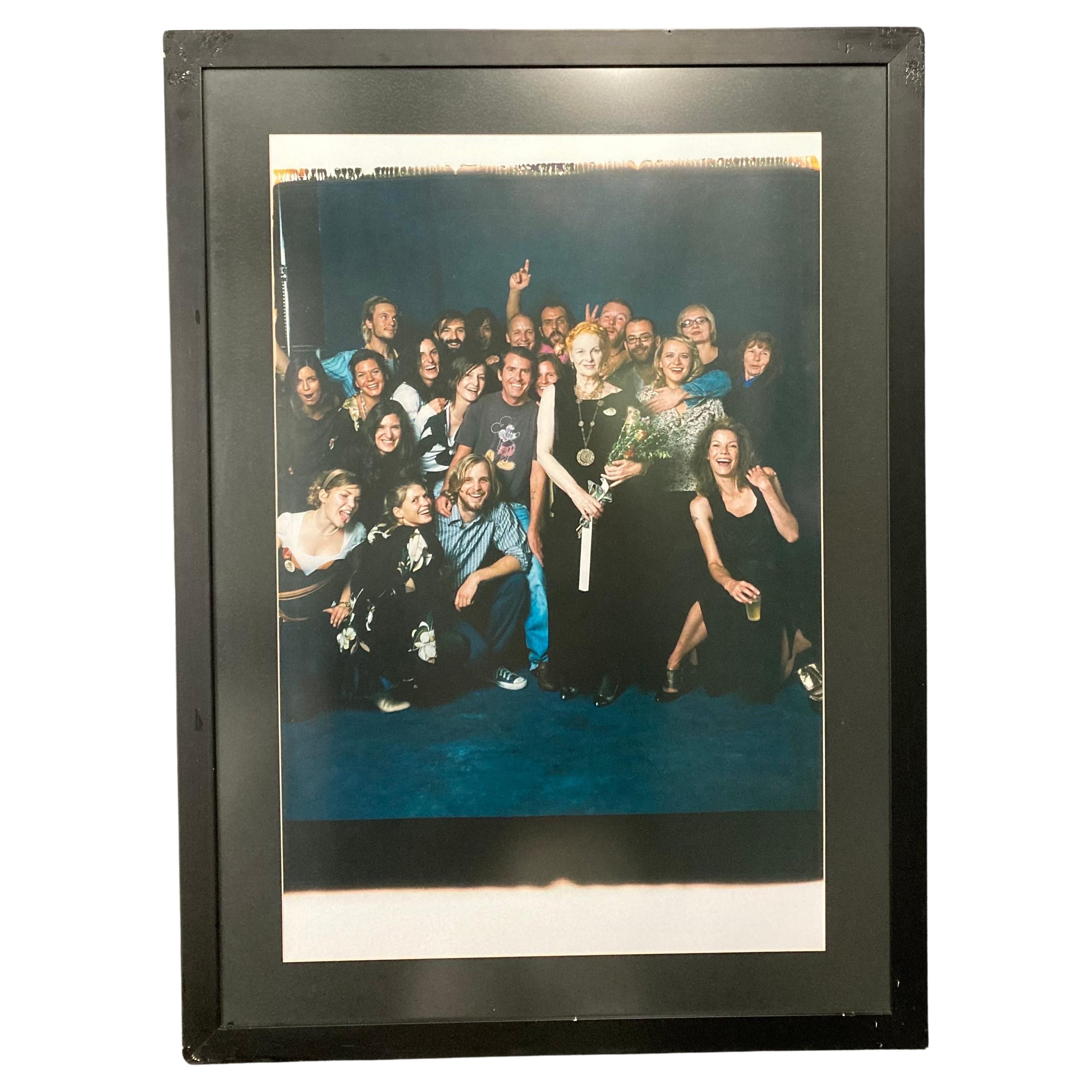 Group photograph for Vivienne Westwood Large Format Polaroid Photo, 2008 For Sale