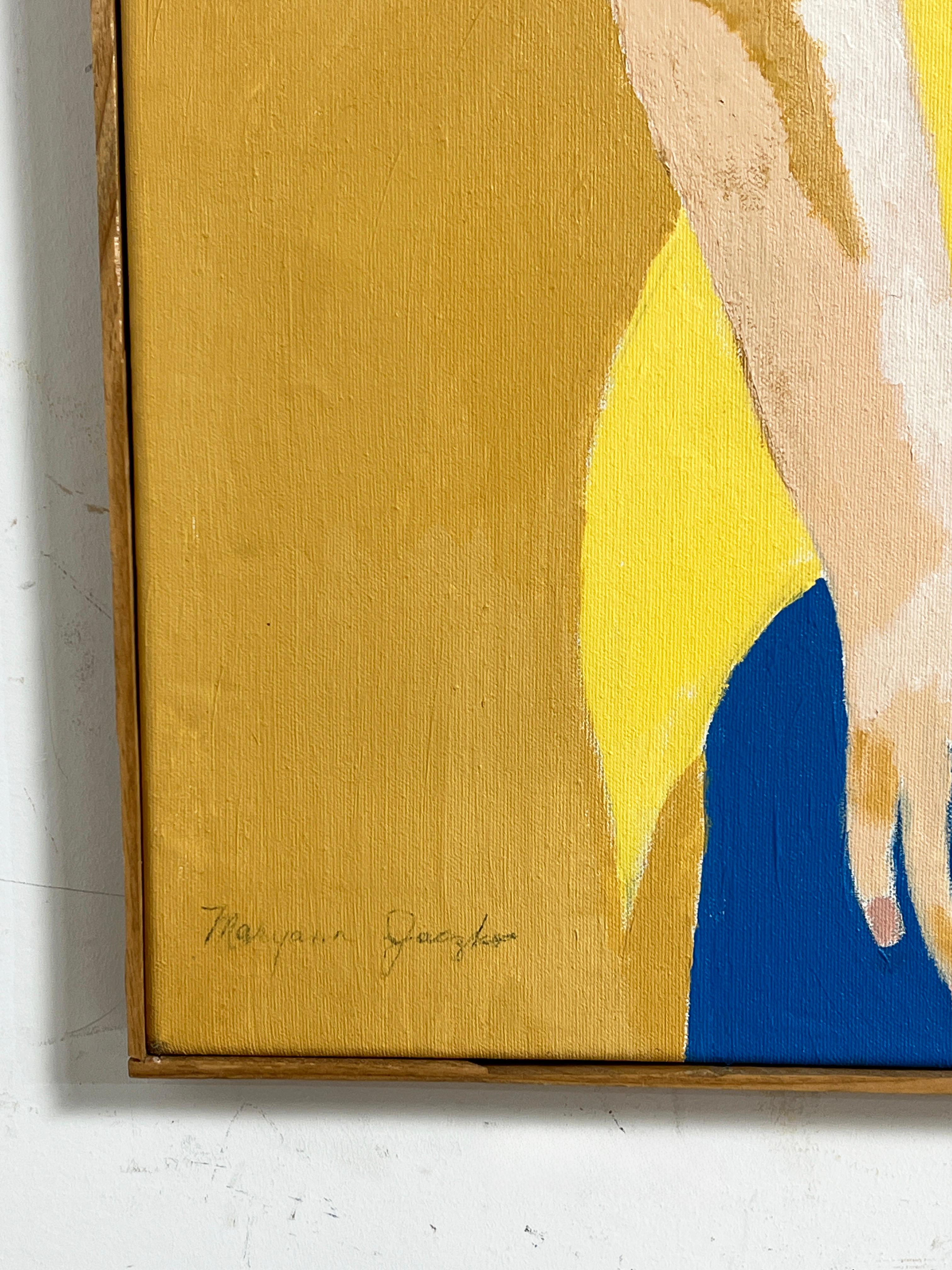 Paint Group Portrait in Manner of Allice Neel Titled 