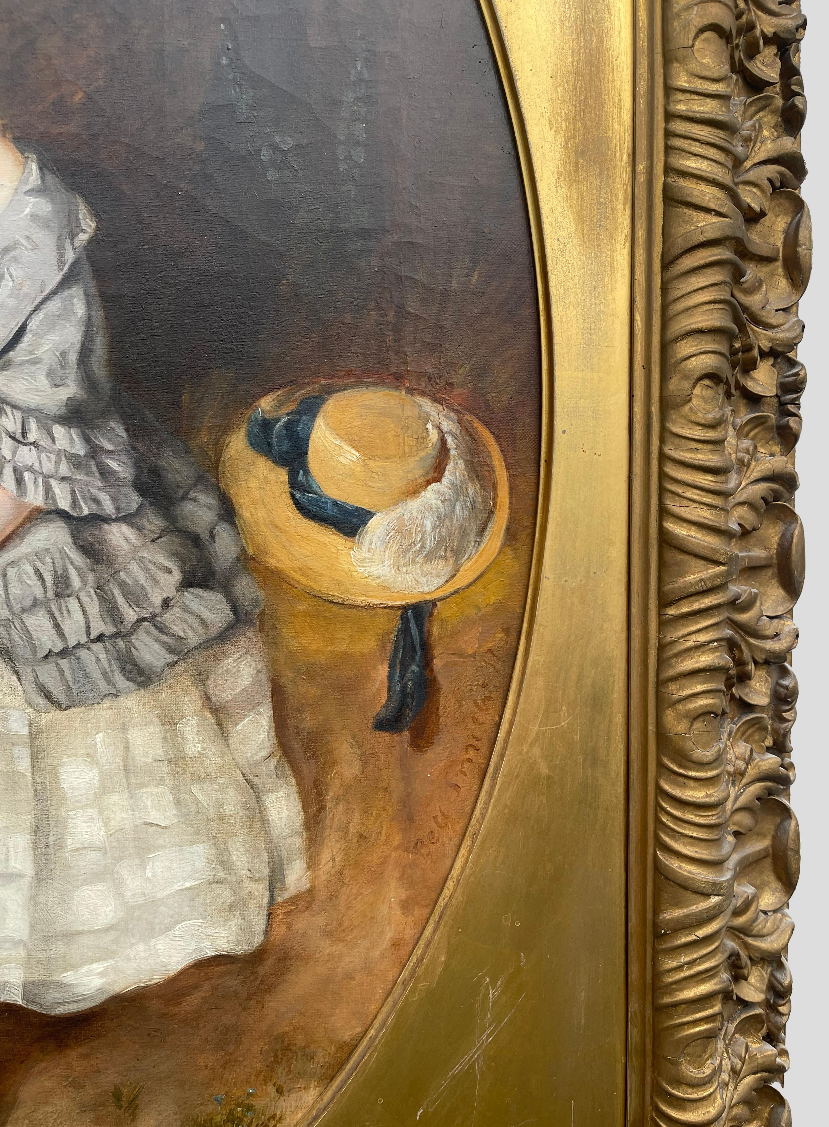 Group Portrait of Two Children by James Bennett H. Smith (British, fl. 1830–1847 im Angebot 1