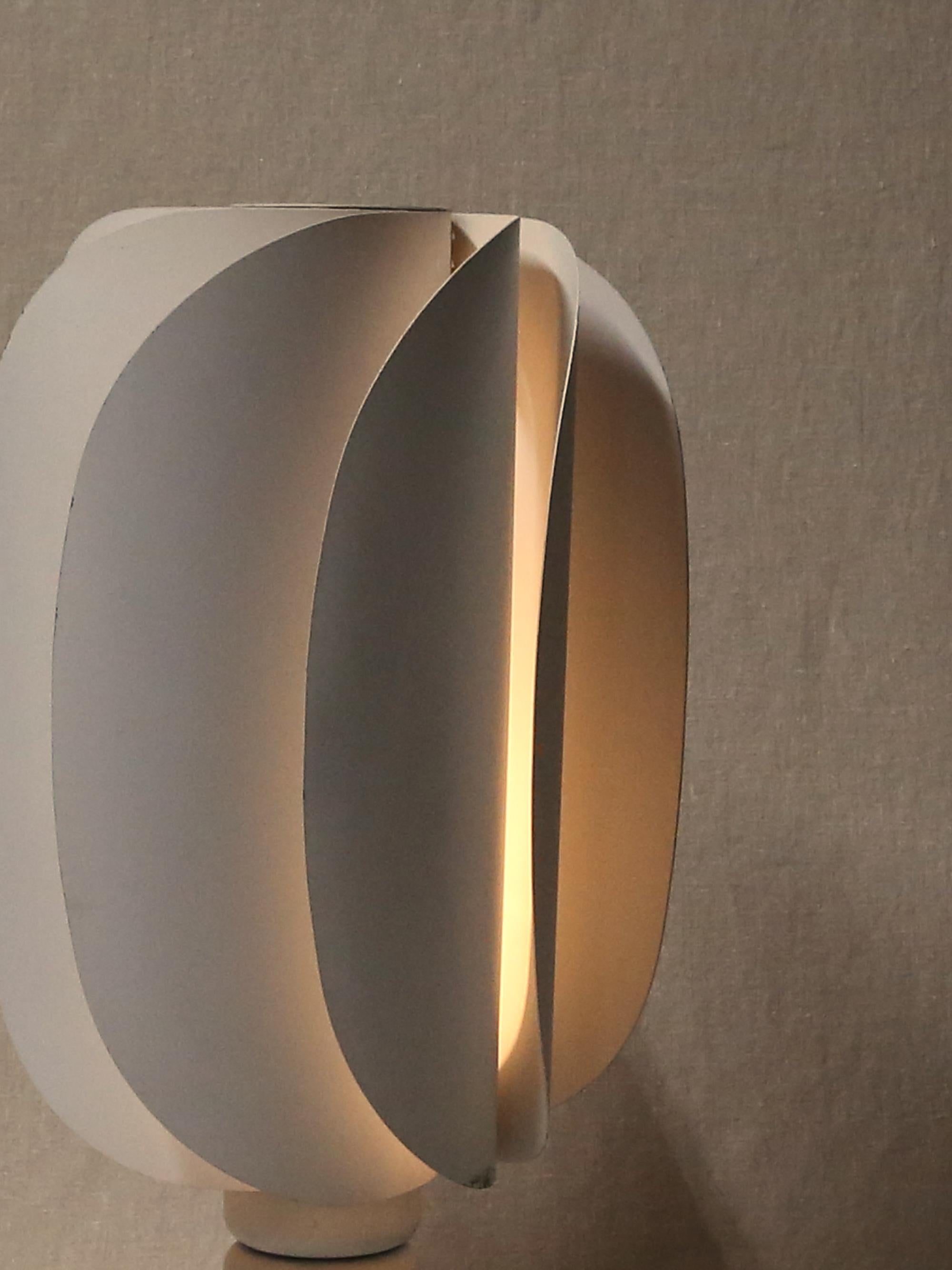 Groupe S.A. Lampe de table française, rare 1