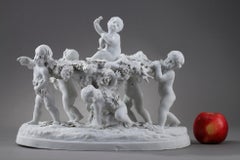 Groupe En Biscuit « Le Triomphe D'enfants Vendangeurs »