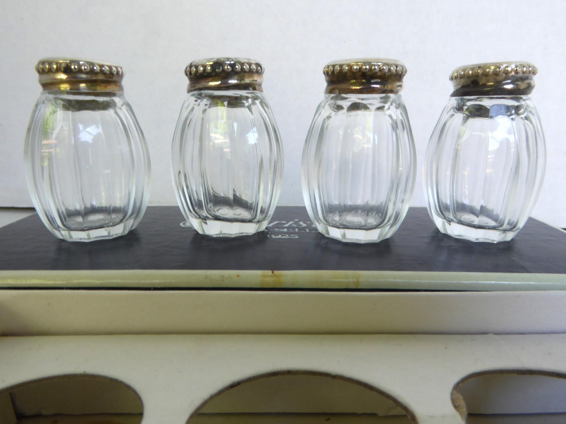 Groupe de 15 pièces en argent sterling vintage S/P Petites tasses à vodka caviar en vente 9