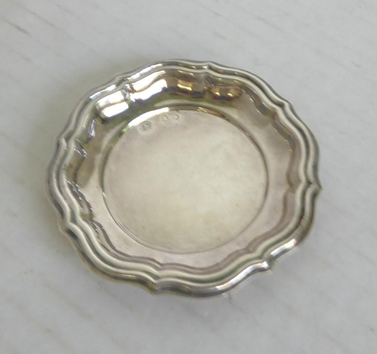Groupe de 15 pièces en argent sterling vintage S/P Petites tasses à vodka caviar en vente 2