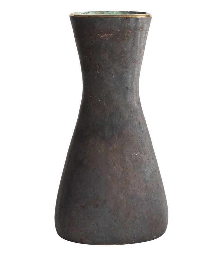 Grouping of Four Carl Auböck Brass Vases For Sale at 1stDibs