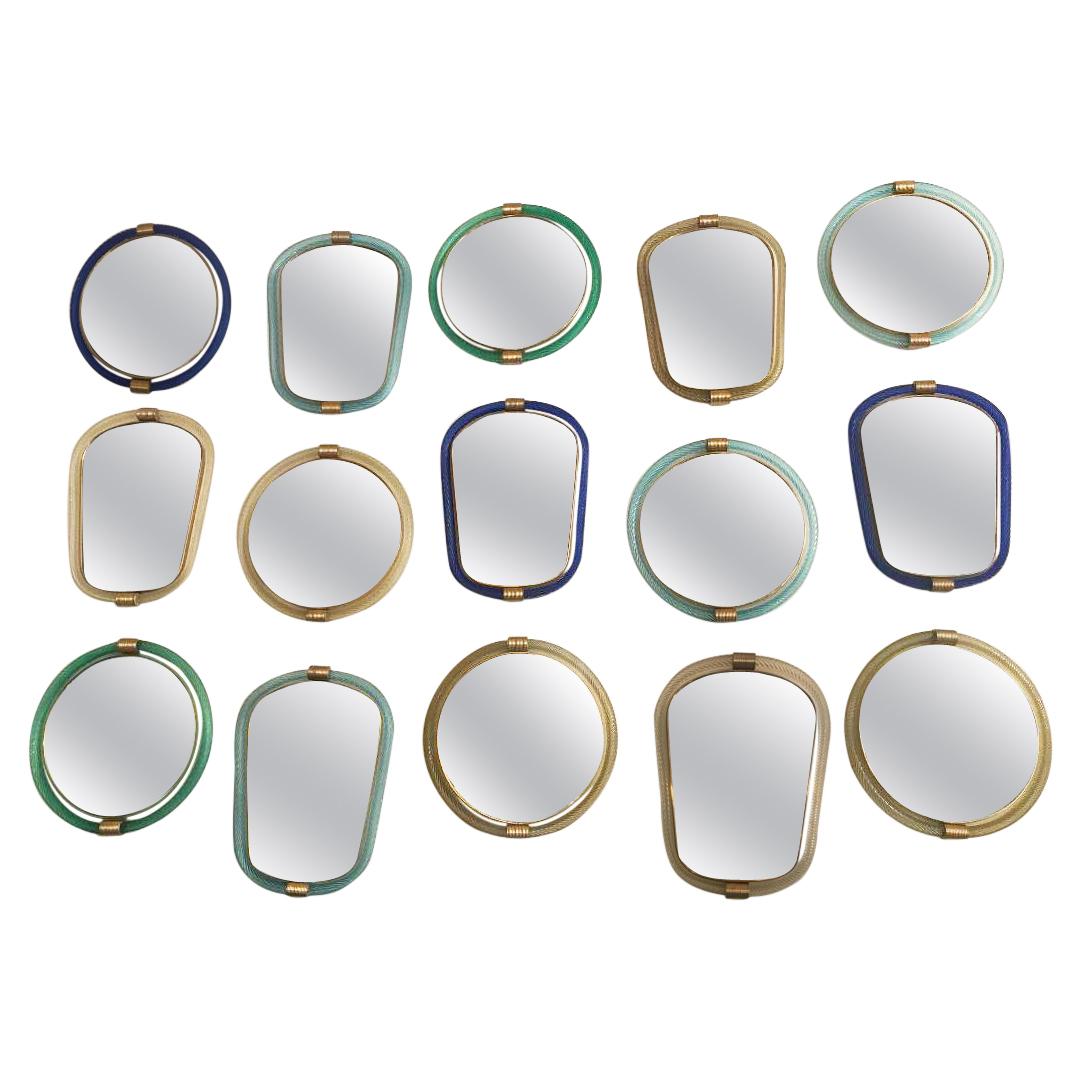 Grouping of Murano Glass Mirrors by Barovier & Toso