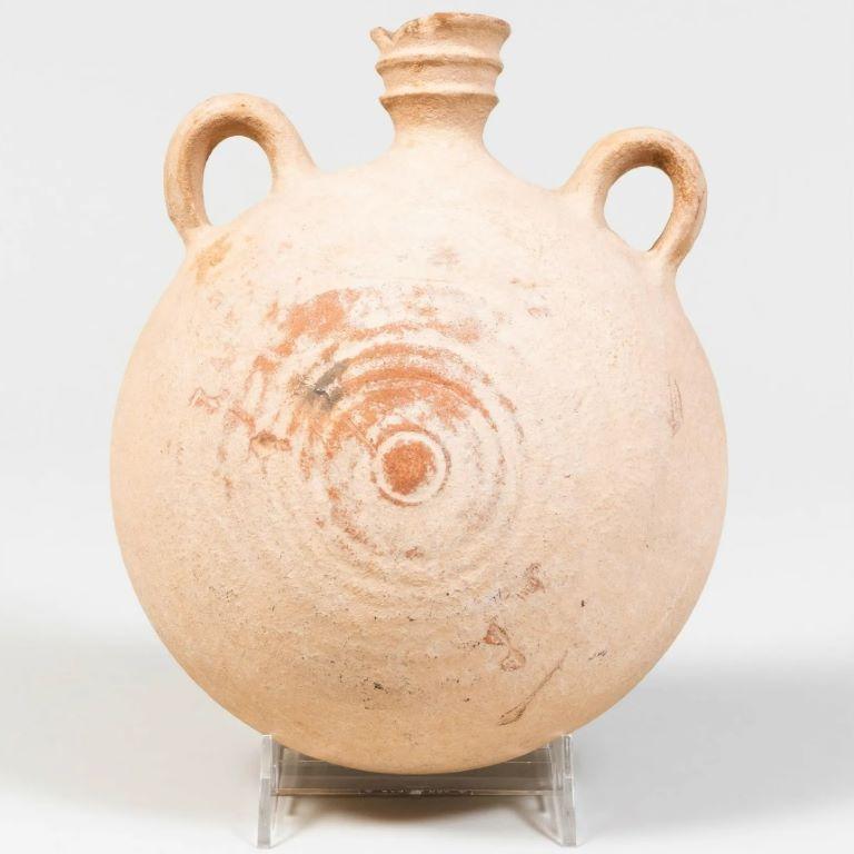 Grouping of Three Amlash Pottery Vessels, Early 20th Century 10