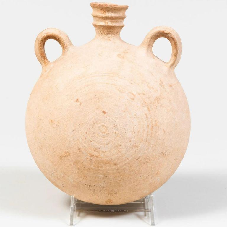 Grouping of Three Amlash Pottery Vessels, Early 20th Century 13