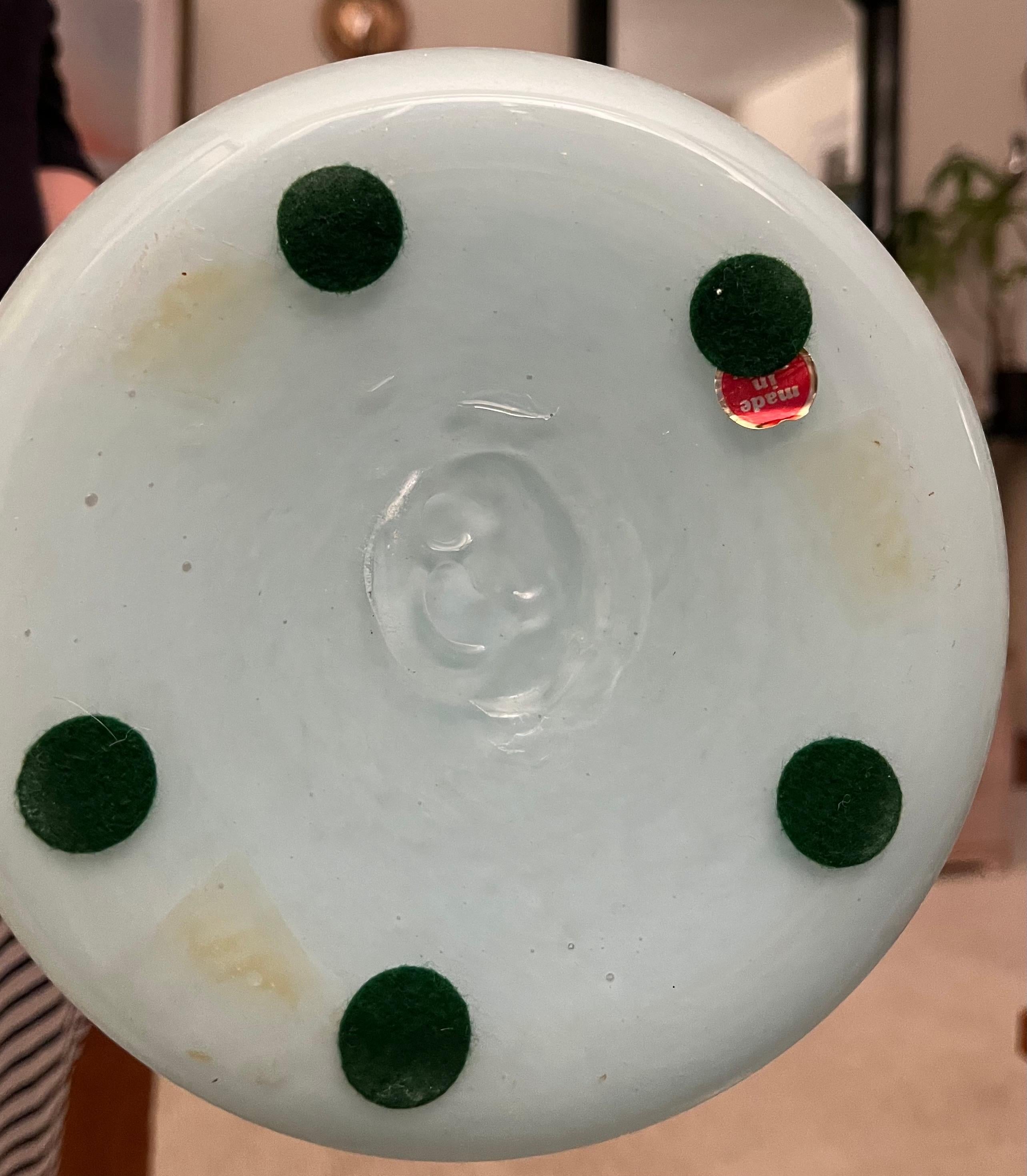 Groupe de trois grands bougeoirs en verre Scavo de Cenedese en vente 2