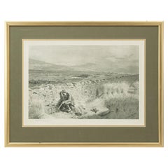 Antique Grouse Shooting Print by Archibald Thorburn, Patience