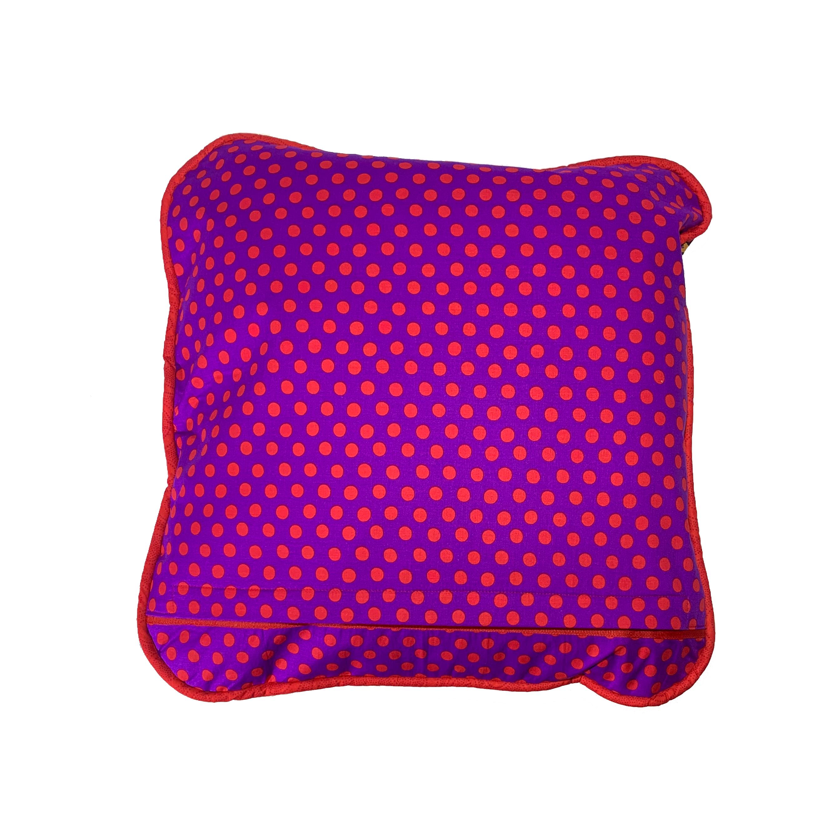 Cotton Growing Pink Pillow For Sale