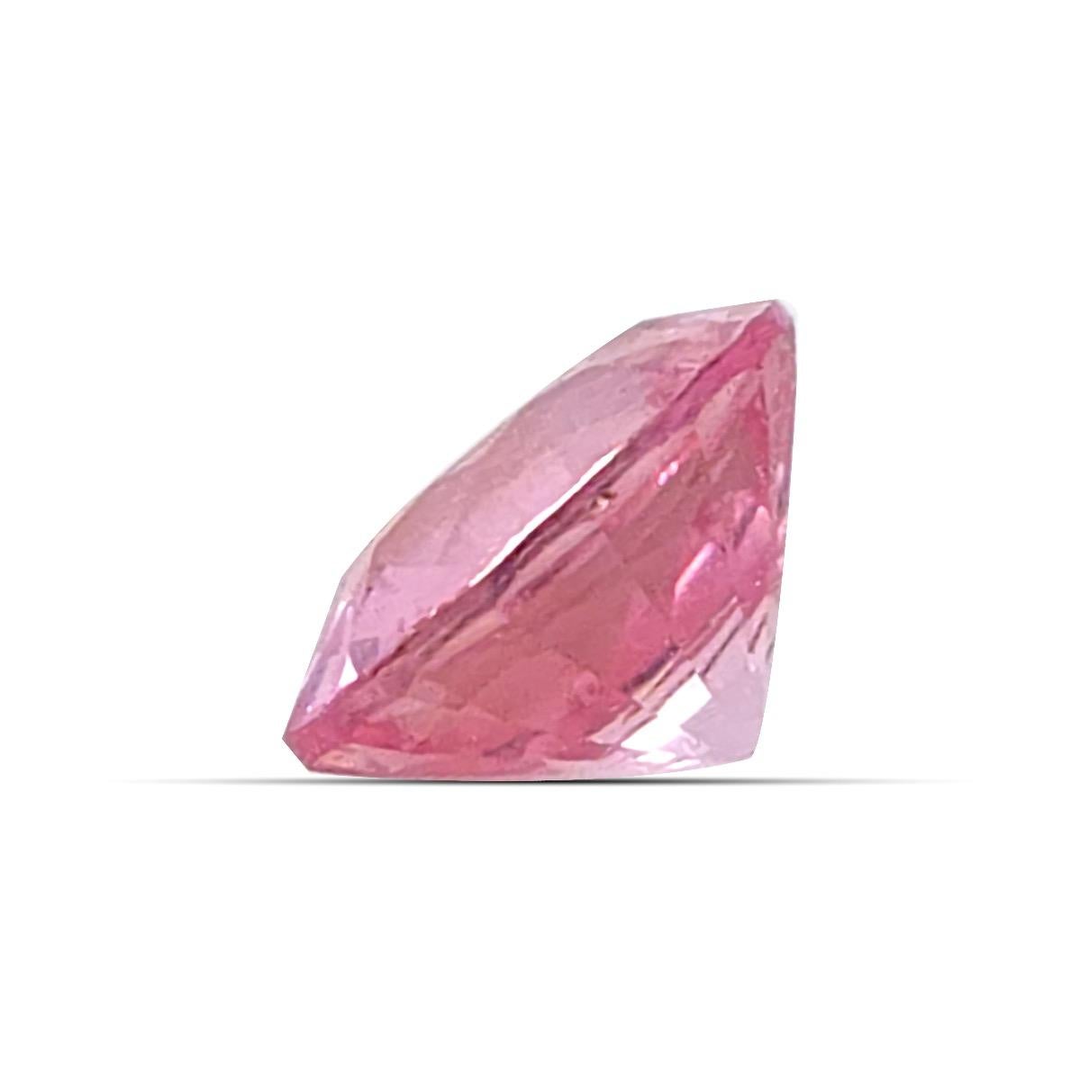 pink orange sapphire