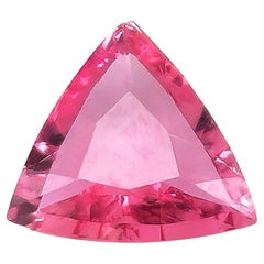 GRS Certified 0.46 Carat Orangy-Pink Padparadscha Sapphire, Unheated Sapphire
