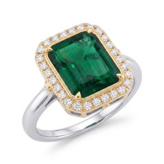 GRS Certified 10 Carat Emerald Made-to-Order Ring