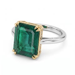 GRS Certified 10 Carat Emerald Made-to-Order Ring