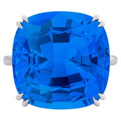 GRS Certified 10 Carat Sri Lanka Ceylon Untreated Sapphire Ring